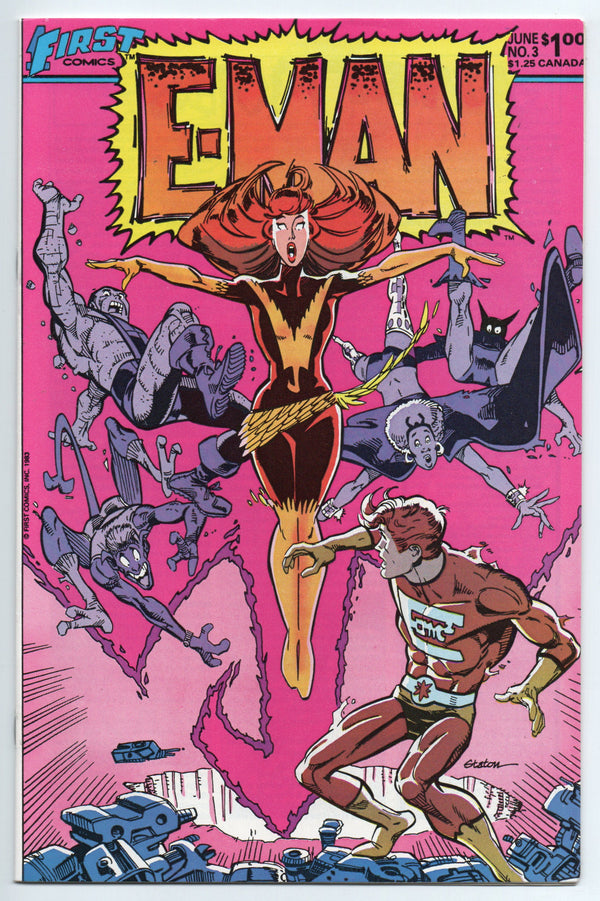 Pre-Owned - E-Man #3  (June 1983)