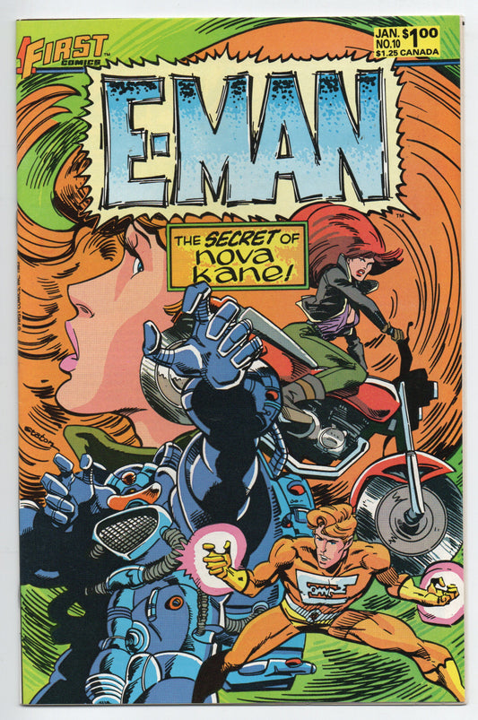 Pre-Owned - E-Man #10  (January 1984)