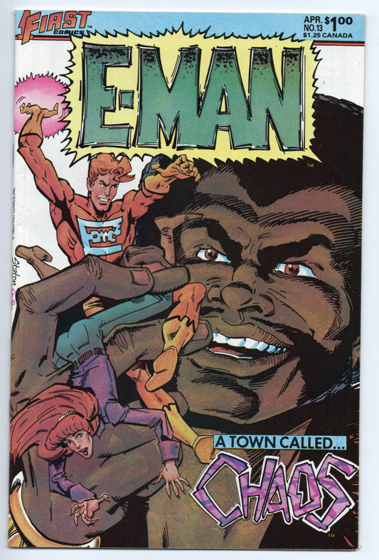 Pre-Owned - E-Man #13  (April 1984)