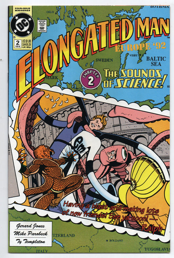 Pre-Owned - Elongated Man #2  (February 1992)