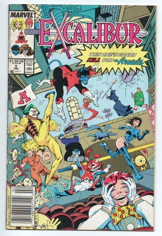 Pre-Owned - Excalibur #5  (February 1989)