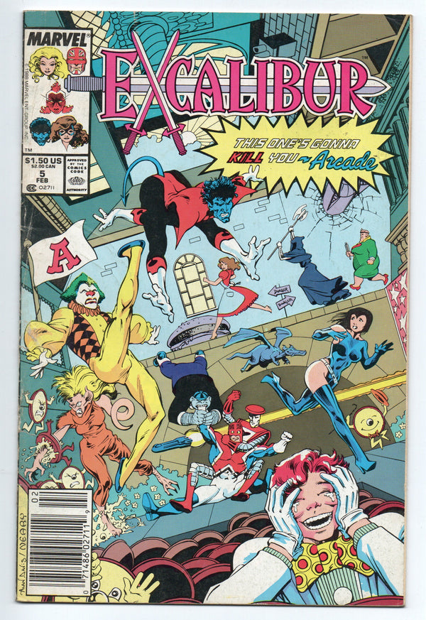 Pre-Owned - Excalibur #5  (February 1989)