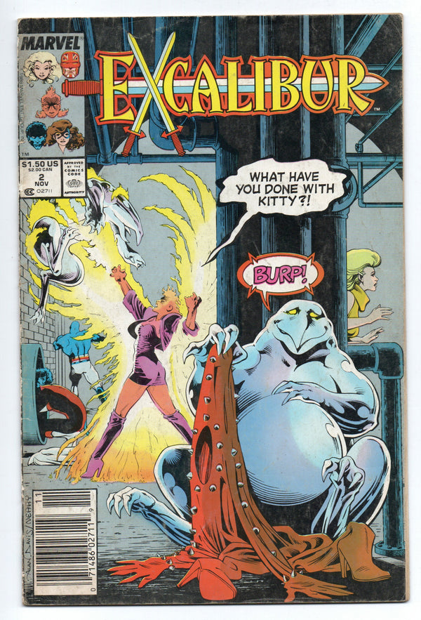 Pre-Owned - Excalibur #2  (November 1988)
