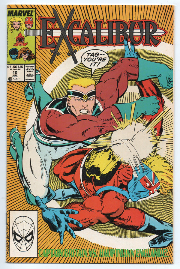 Pre-Owned - Excalibur #10  (July 1989)