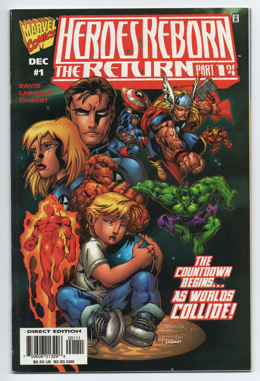 Pre-Owned - Heroes Reborn: The Return #1  (December 1997)