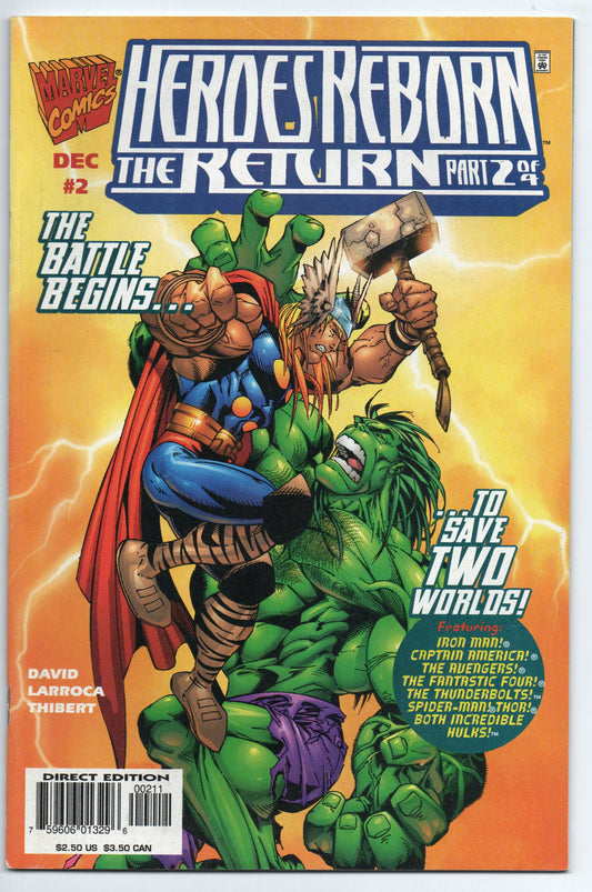 Pre-Owned - Heroes Reborn: The Return #2  (December 1997)