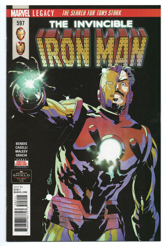 Pre-Owned - Invincible Iron Man #597  (April 2018)