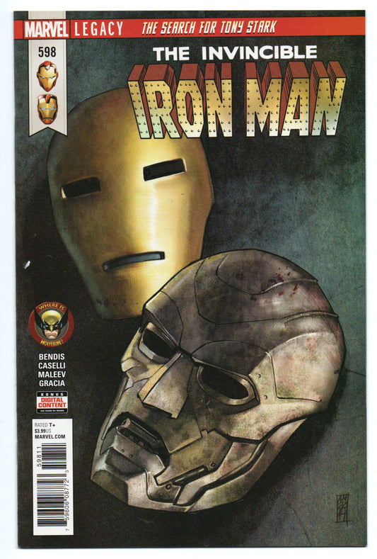 Pre-Owned - Invincible Iron Man #598  (May 2018)