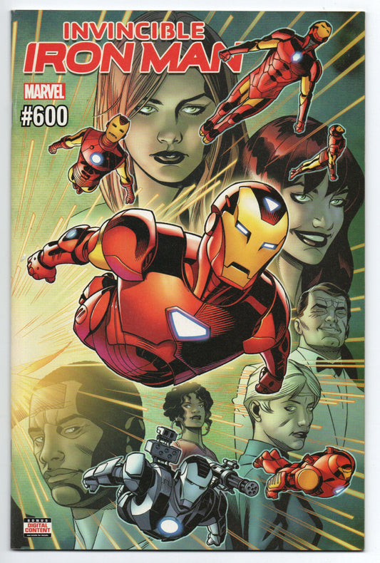 Pre-Owned - Invincible Iron Man #600  (July 2018)