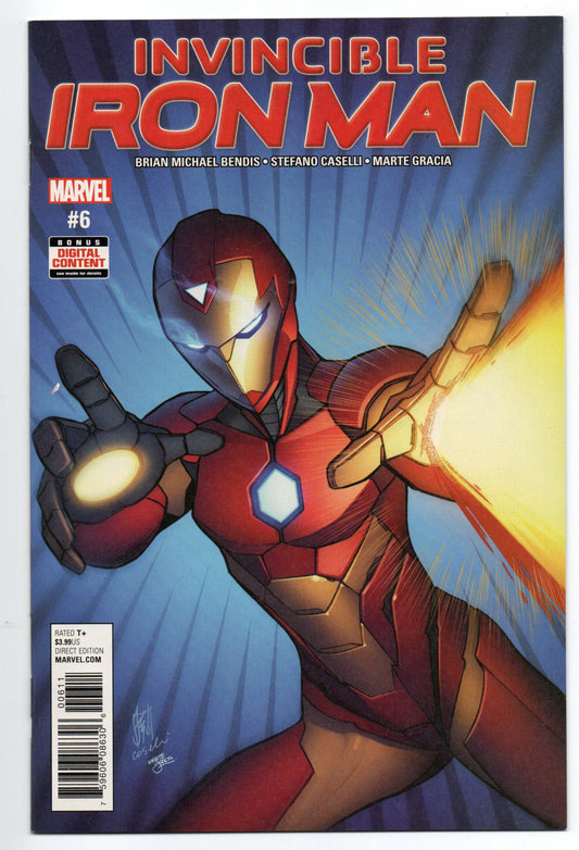 Pre-Owned - Invincible Iron Man #6  (June 2017)