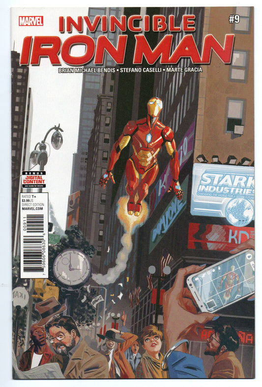 Pre-Owned - Invincible Iron Man #9  (September 2017)