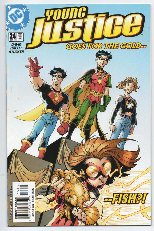 Pre-Owned - Young Justice #24  (October 2000)