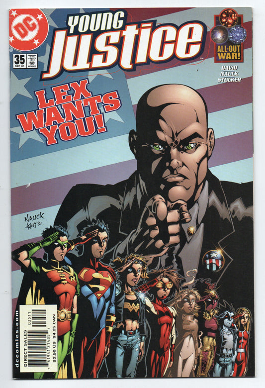 Pre-Owned - Young Justice #35  (September 2001)