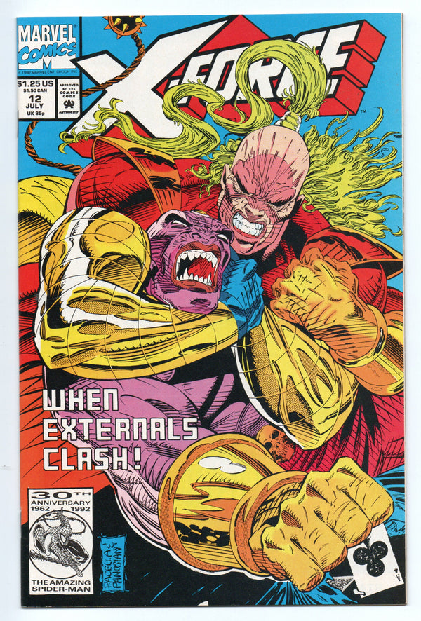 Pre-Owned - X-Force #12  (July 1992)