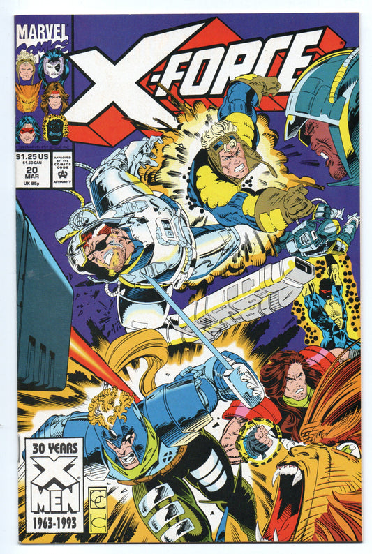 Pre-Owned - X-Force #20  (March 1993)