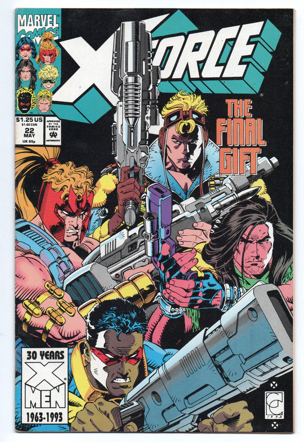 Pre-Owned - X-Force #22  (May 1993)