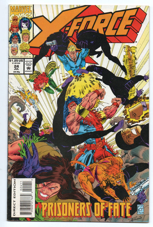 Pre-Owned - X-Force #24  (July 1993)