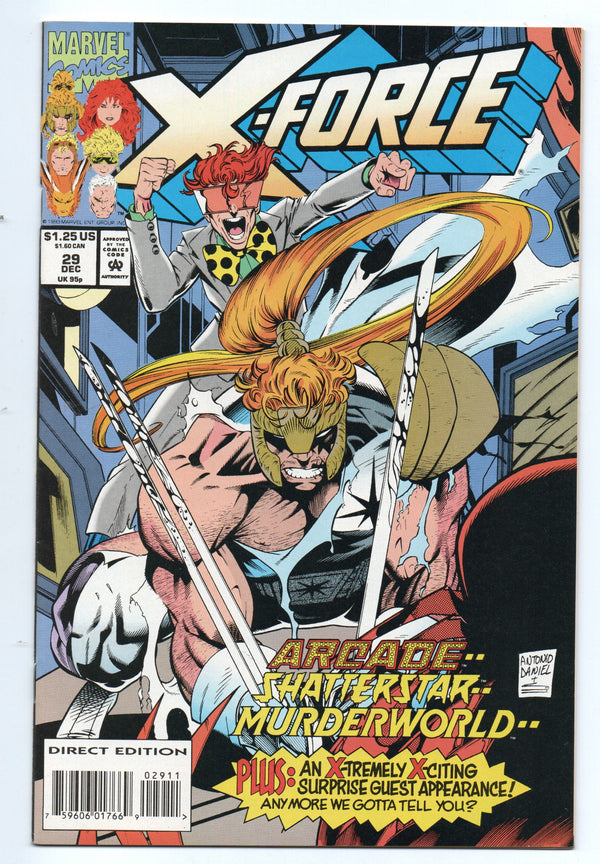 Pre-Owned - X-Force #29  (December 1993)