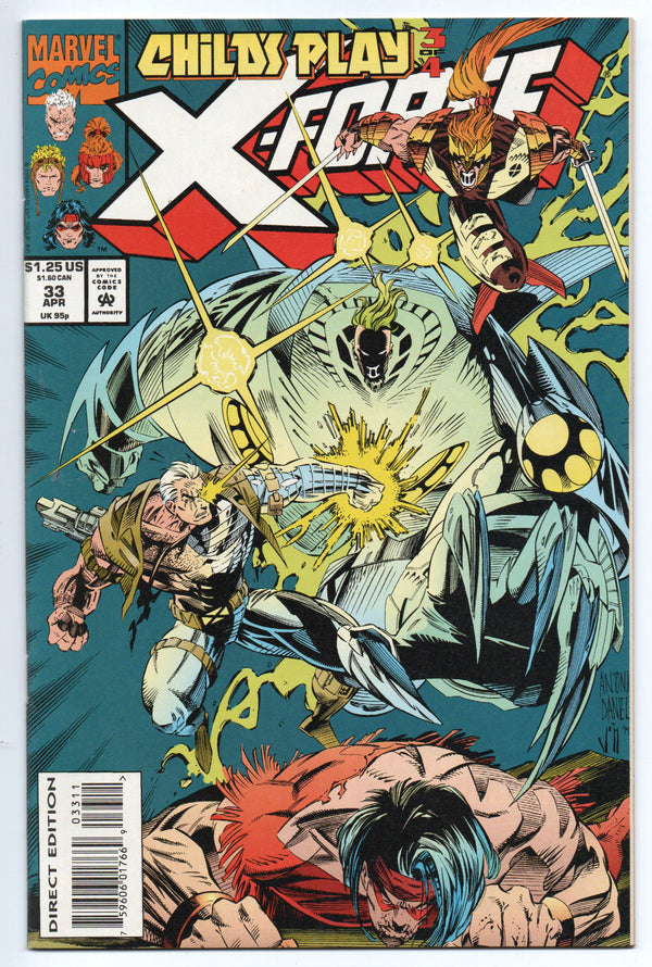 Pre-Owned - X-Force #33  (April 1994)