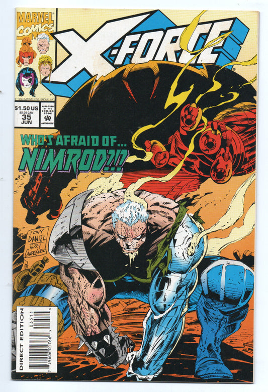 Pre-Owned - X-Force #35  (June 1994)