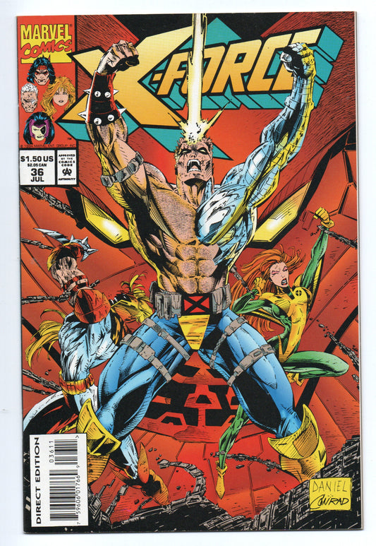 Pre-Owned - X-Force #36  (July 1994)