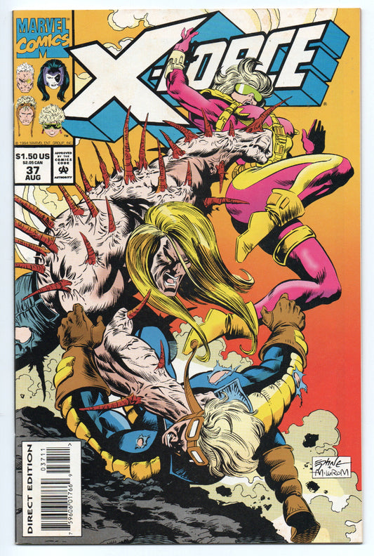 Pre-Owned - X-Force #37  (August 1994)