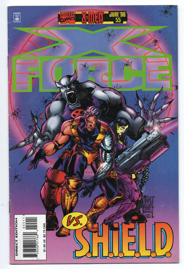 Pre-Owned - X-Force #55  (June 1996)