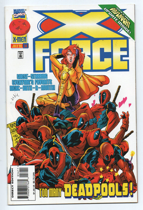 Pre-Owned - X-Force #56  (July 1996)