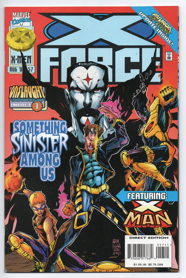 Pre-Owned - X-Force #57  (August 1996)