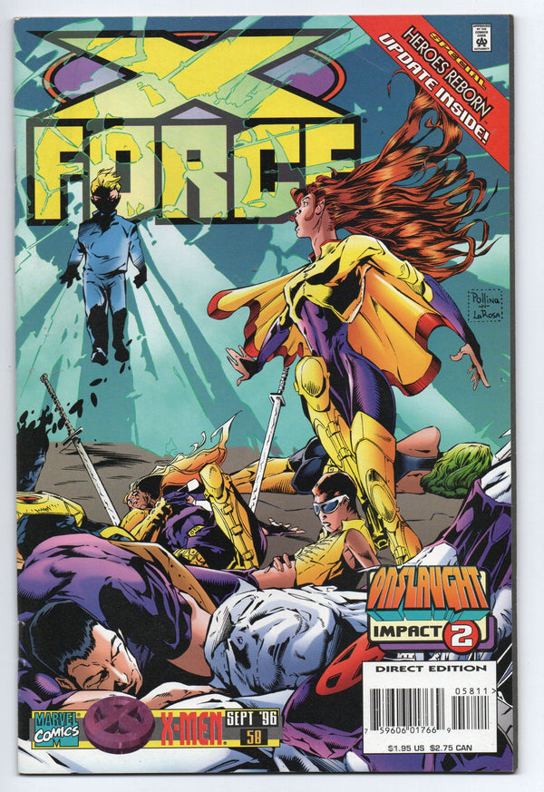 Pre-Owned - X-Force #58  (September 1996)