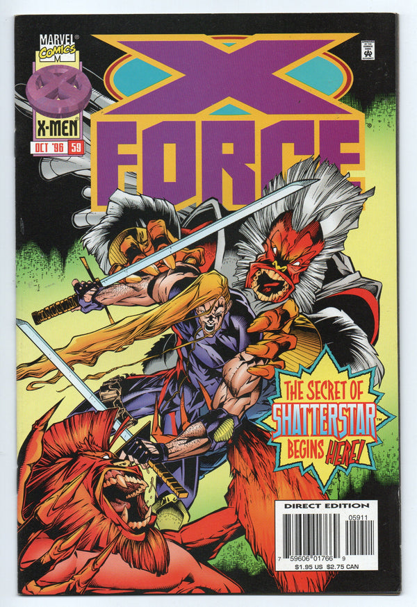 Pre-Owned - X-Force #59  (October 1996)
