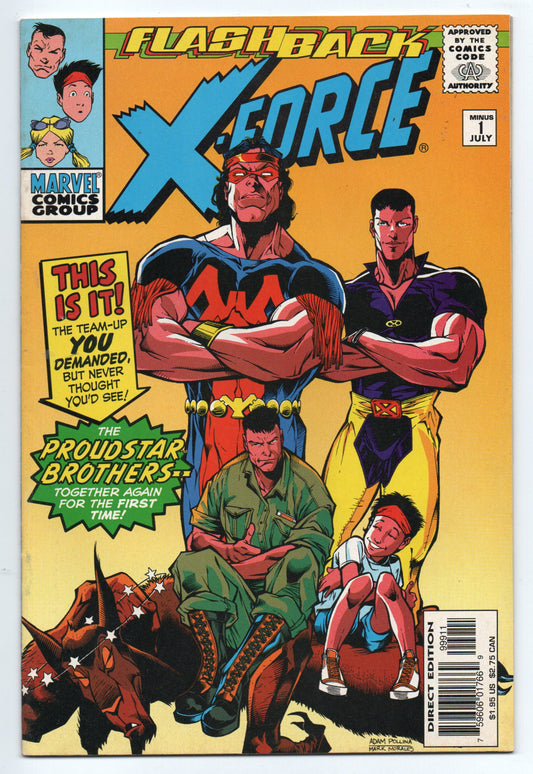 Pre-Owned - X-Force #-1  (July 1997)