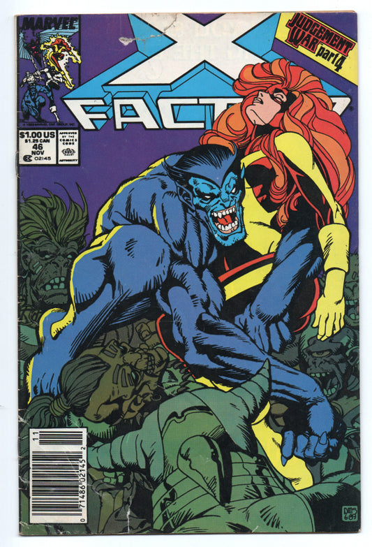 Pre-Owned - X-Factor #46  (November 1989)