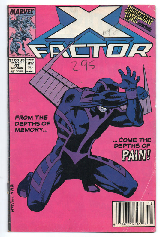 Pre-Owned - X-Factor #47  (Mid November 1989)