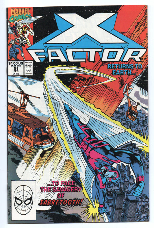 Pre-Owned - X-Factor #51  (February 1990)