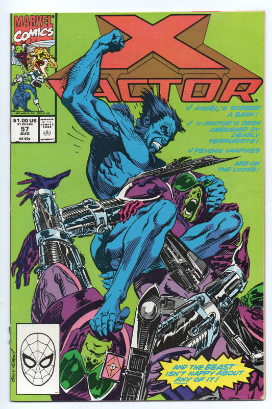 Pre-Owned - X-Factor #57  (August 1990)