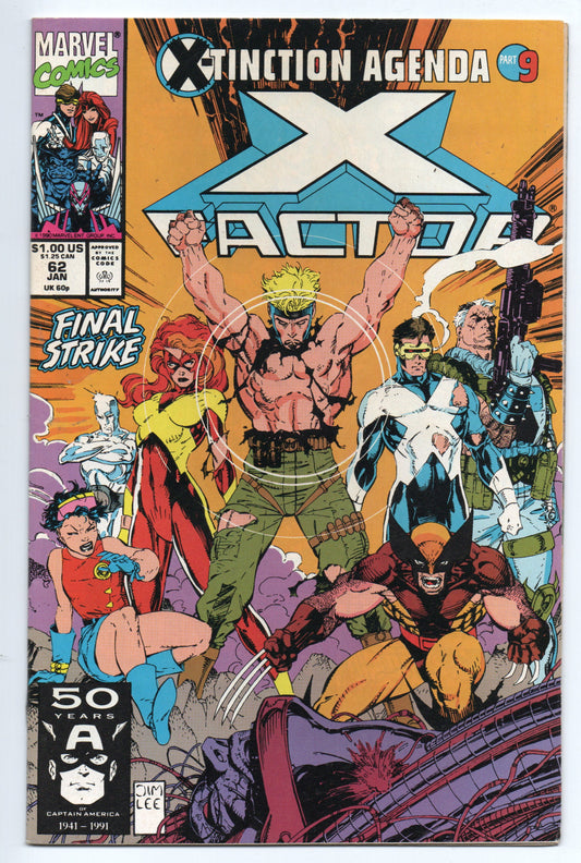 Pre-Owned - X-Factor #62  (January 1991)