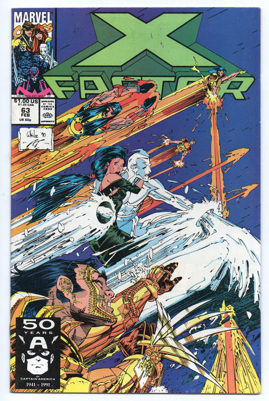 Pre-Owned - X-Factor #63  (February 1991)