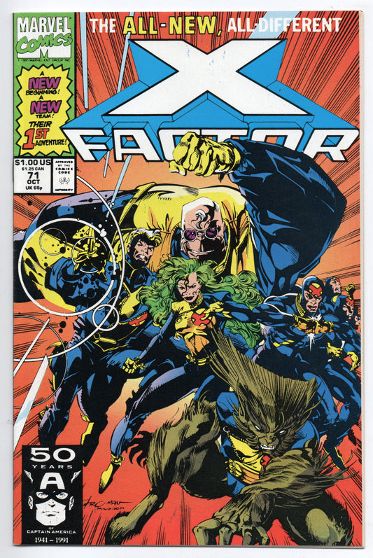 Pre-Owned - X-Factor #71  (October 1991)