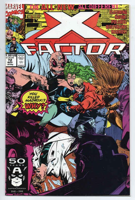 Pre-Owned - X-Factor #72  (November 1991)