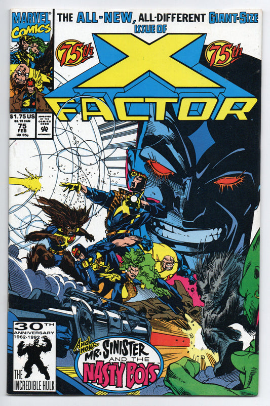 Pre-Owned - X-Factor #75  (February 1992)