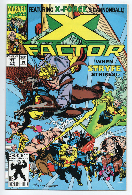 Pre-Owned - X-Factor #77  (April 1992)