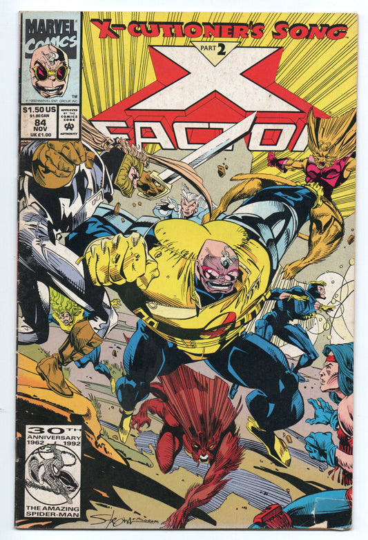 Pre-Owned - X-Factor #84  (November 1992)