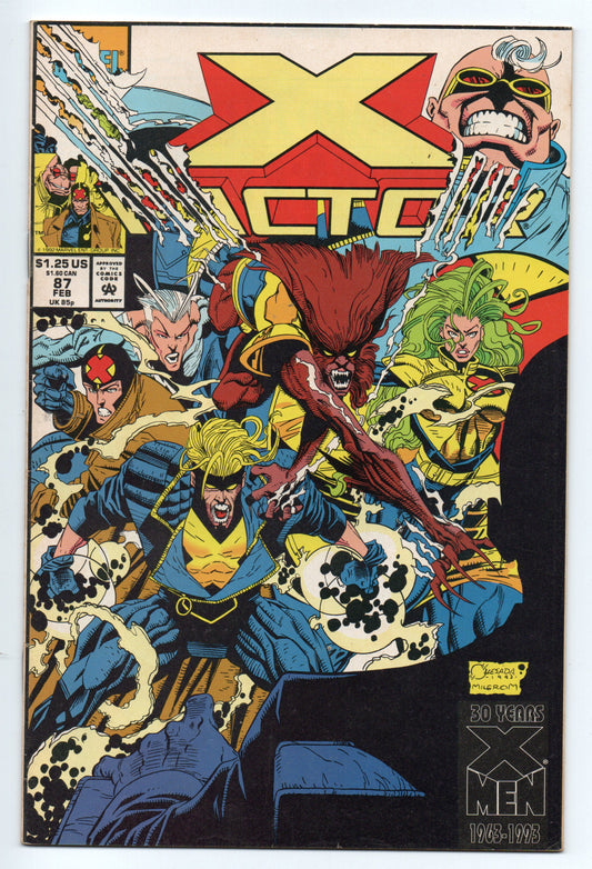 Pre-Owned - X-Factor #87  (February 1993)