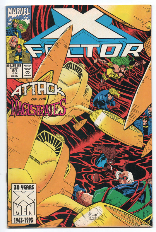 Pre-Owned - X-Factor #91  (June 1993)