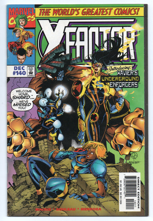 Pre-Owned - X-Factor #140  (December 1997)