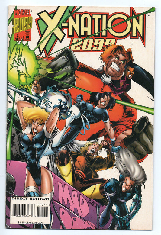 Pre-Owned - X-Nation 2099 #2  (April 1996)