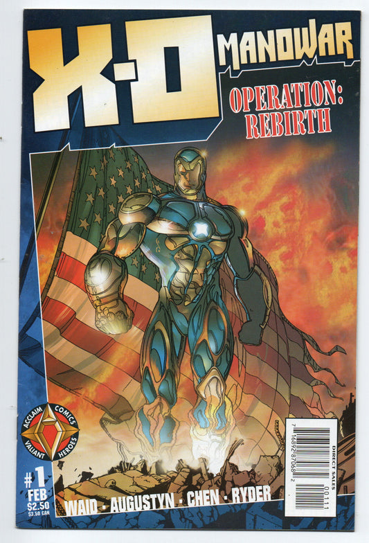 Pre-Owned - X-O Manowar #1  (February 1997)