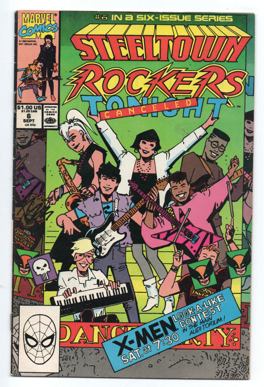 Pre-Owned - Steeltown Rockers #6  (September 1990)