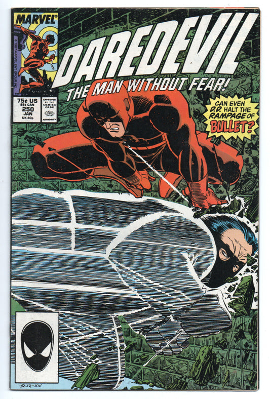 Pre-Owned - Daredevil #250  (January  1988)